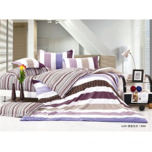 Fashion desgin Full cotton bright color 4pc bedding set